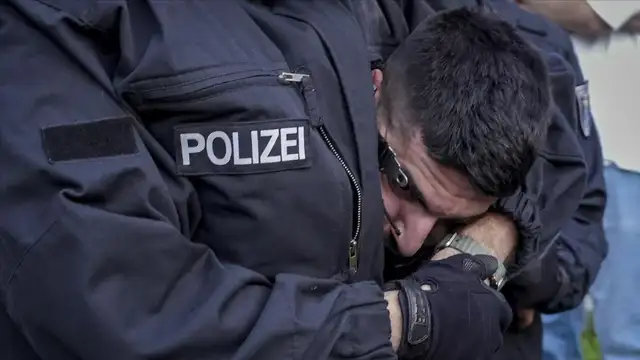 Almanya'daki Filistin eylemine polis müdahalesi