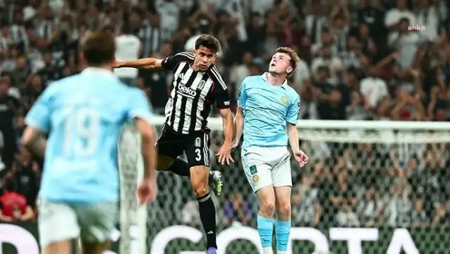 Beşiktaş, St Patrick'i 3-2 yenerek tur atladı