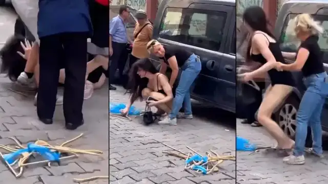 'Sokakta böyle çıplak gezmeyin' dediği kadına saldırdı