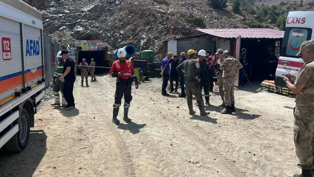 Elazığ’da maden ocağında göçük: 1 işçi hayatını kaybetti