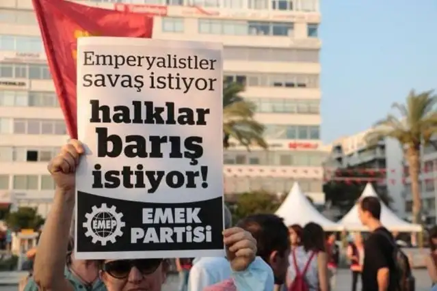EMEP: Savaşlara, işgale ve soykırıma karşı barışın sesini yükseltelim!