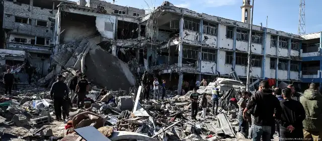 HRW: Gazze'de okulları vuran İsrail'e ambargo uygulansın