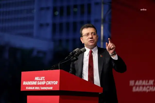 İmamoğlu'ndan Enes Hocaoğulları'nın tutuklanmasına tepki
