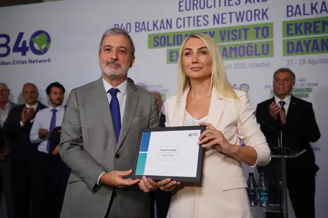 Avrupa belediye başkanlarından İmamoğlu’na ‘Özel Demokrasi Ödülü’