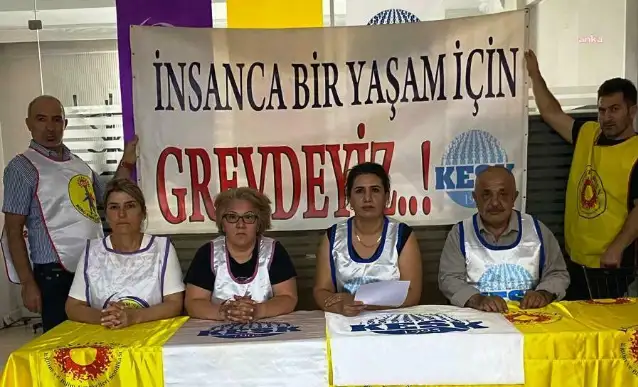 KESK, ülke genelinde iş bıraktı