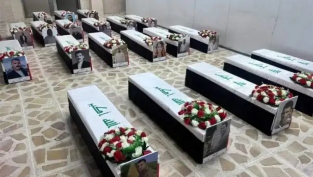 Musul'da insanlık dramı: IŞİD kurbanı 22 Ezidi sivilin cenazeleri memleketlerine gönderiliyor