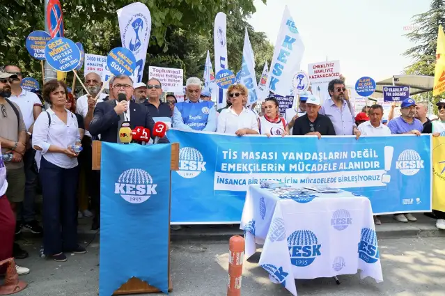 KESK Eş Genel Başkanı Karagöz: Şu an adeta kamu emekçilerinin emeklilik hakkı gasp edilmiş durumda