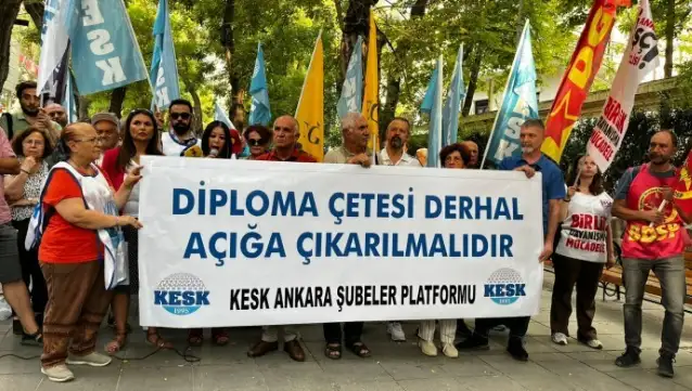 KESK'ten "sahte diploma" açıklaması: Devlet, bu hırsızlar ve onlara göz yumanlar eliyle itibarsızlaştırılmıştır