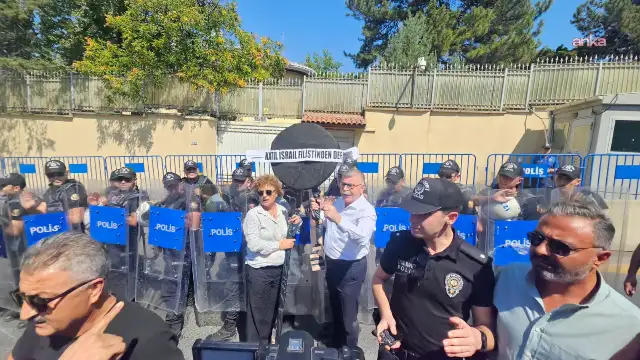 KESK'in, Filistin eylemine polis müdahalesi