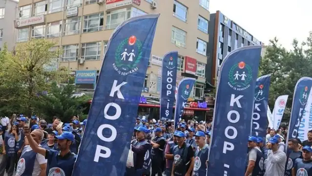 Koop-İş Sendikası yarın 1003 SYDV'de de greve çıkacak
