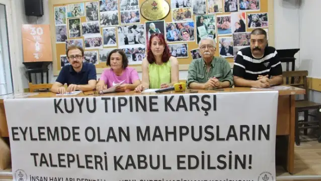 İHD: 'Kuyu tipi’ne karşı açlık grevindeki mahpusların talepleri karşılansın