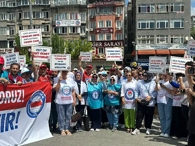Memur-Sen'den hükümetin zam teklifine karşı eylem
