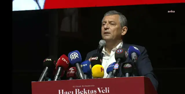 Özgür Özel’den Hacı Bektaş’ta “Zalim olmamaya söz veriyoruz” vurgusu