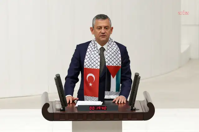 CHP'den Filistin için somut adım teklifi