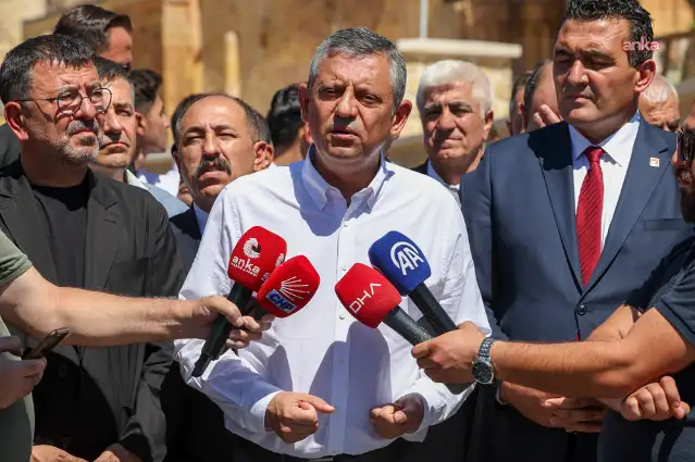 Özgür Özel, TBMM'yi Gazze için olağanüstü toplantıya çağırdı