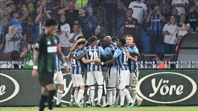 Trabzonspor, Kocaelispor'u 1-0 mağlup etti