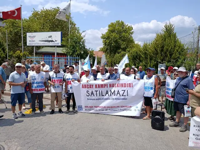 BTS İzmir Şubesi: TCDD Akçay Kampı halkındır, satılamaz!