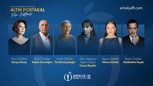 Altın Portakal’da Onur Ödülleri’nin sahipleri belli oldu