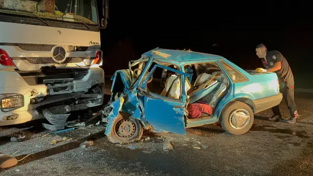 Kahramanmaraş'ın Afşin ilçesinde trafik kazası: 3 ölü