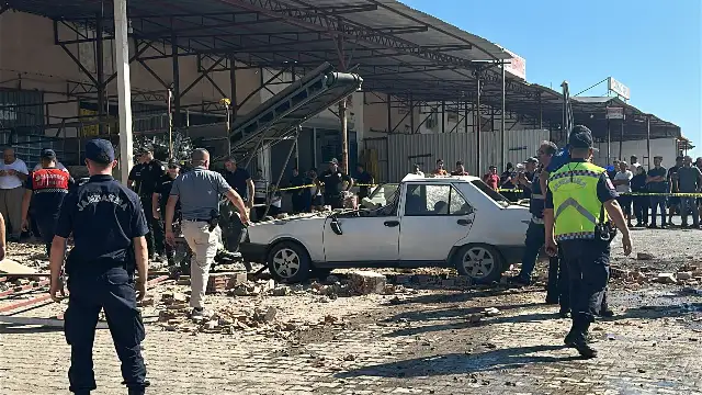 Antalya'da halde patlama: 1 kişi öldü, 3 kişi yaralandı