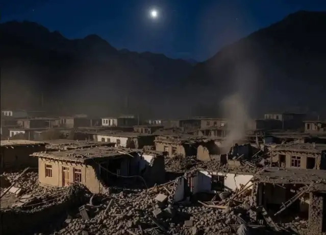 Afganistan'da meydana gelen 6 büyüklüğündeki depremde 600'den fazla kişi yaşamını yitirdi