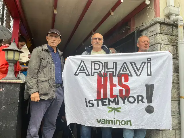 Arhavi’de HES tepkisi: Bu projeyi yaptırmayacağız