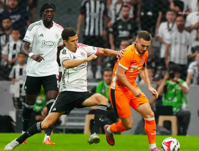 Beşiktaş, Başakşehir'i 2-1 mağlup etti