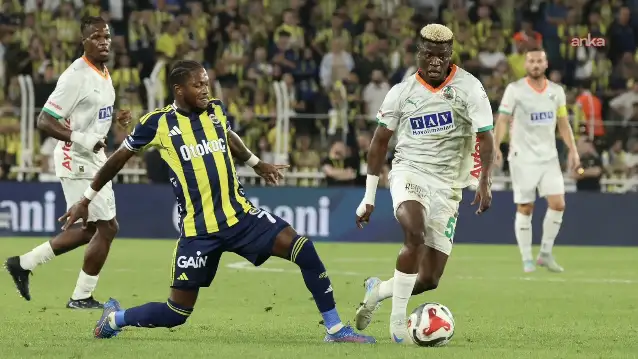 Fenerbahçe, Alanyaspor maçında 2 puan bıraktı: 2-2