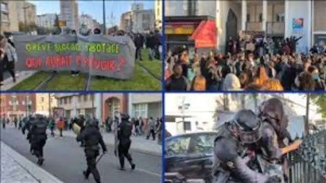 Fransa’da kemer sıkma politikalarına karşı protestolar: 128 gözaltı, 7 polis yaralı