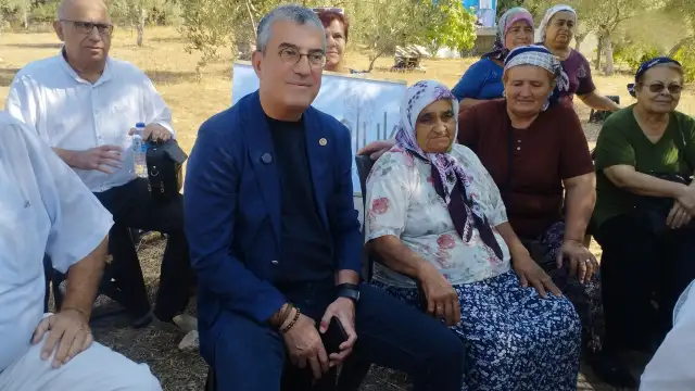 CHP’li Günaydın’dan İkizköy direnişine destek: Zeytin geleceğimizdir, toprağımızı vermeyeceğiz