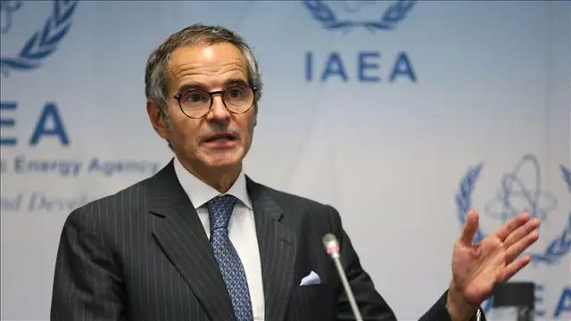 UAEA Başkanı Grossi, İran Dışişleri Bakanı Arakçi ile Cenevre görüşmeleri öncesinde bir araya geldi