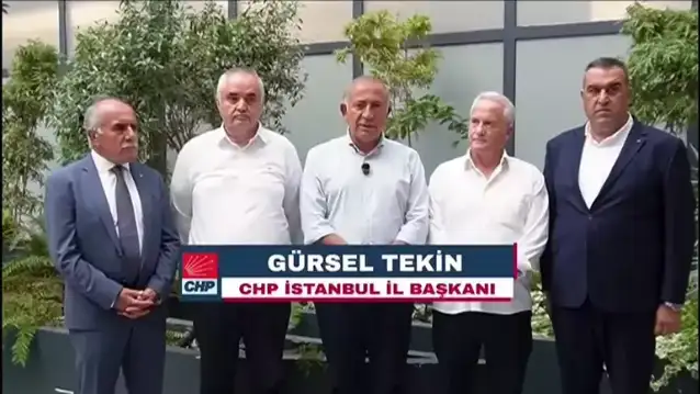 Gürsel Tekin'den ilk görüntülü açıklama: Göreve başladık