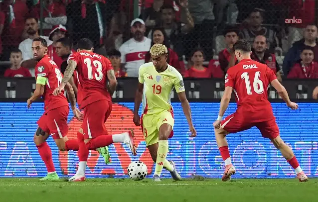 Türkiye, 2026 FIFA Dünya Kupası Avrupa Elemeleri E Grubu ikinci maçında İspanya’ya 6-0 mağlup oldu