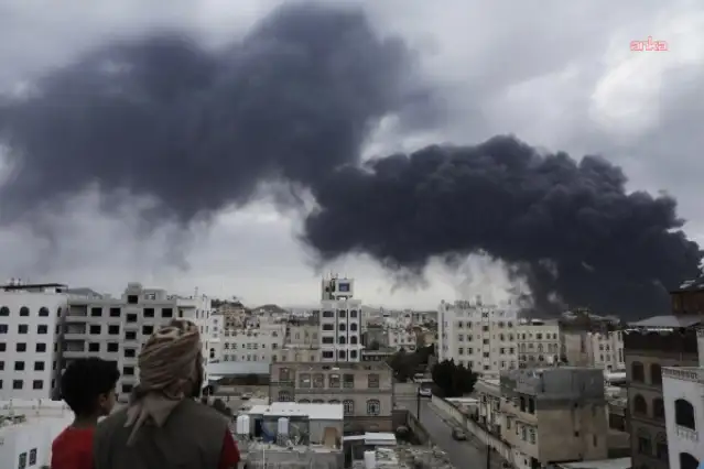 İsrail, Yemen’de Husi hedeflerine hava saldırısı düzenledi