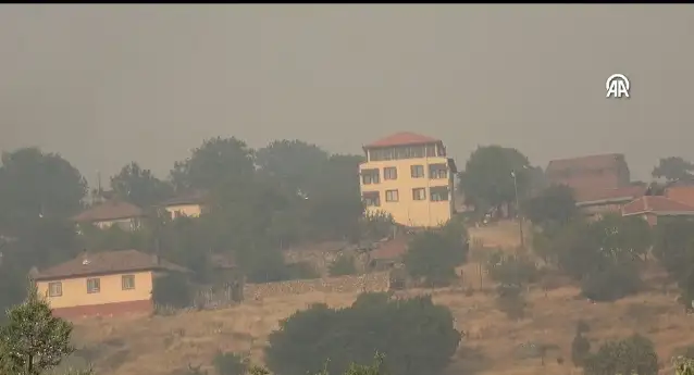 Karabük'te başlayan yangın Kastamonu'ya ulaştı