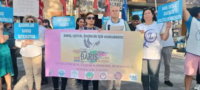 Konya’da 1 Eylül Dünya Barış Günü’nde ortak basın açıklaması