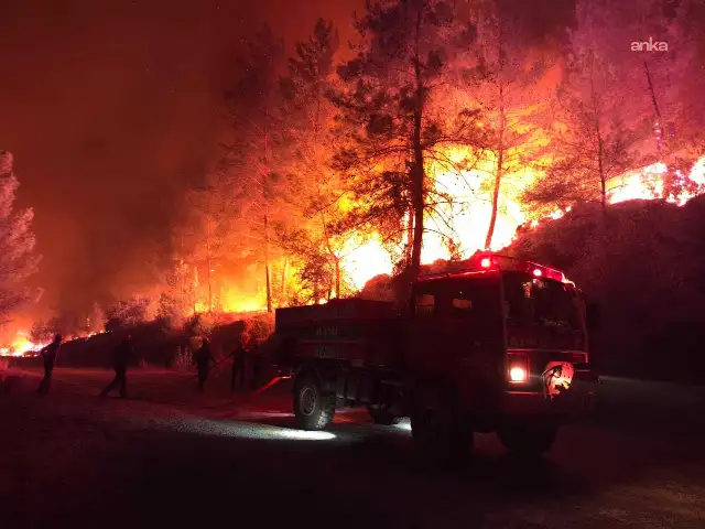 Muğla'da sekiz ayrı noktada yangın