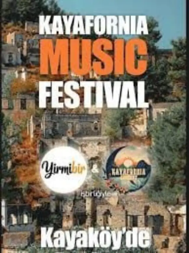 Fethiye'de Kayofornia Music Festival'i başladı