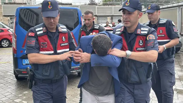 Samsun'da evli olduğu kadını katleden zanlı tutuklandı