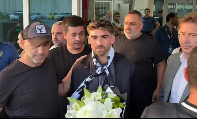 Portekizli futbolcu Jota Silva, Beşiktaş için İstanbul'a geldi
