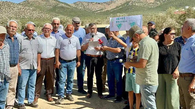 Malatya'daki köylülerden taş ocağı protestosu