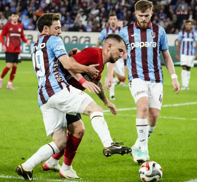 Trabzonspor, Gaziantep'i geçemedi: 1-1