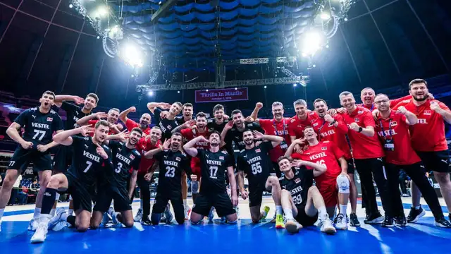 A Milli Erkek Voleybol Takımı, Dünya Şampiyonası'nda çeyrek finalde
