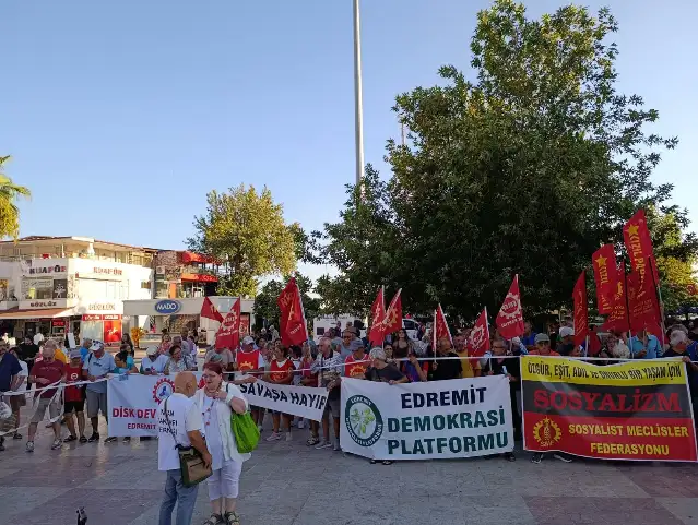 Edremit Demokrasi Platformu: Savaşa hayır barış hemen şimdi