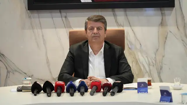 Abdurrahman Tutdere, içme suyu ve altyapı yatırımlarına ilişkin basın toplantısı düzenledi