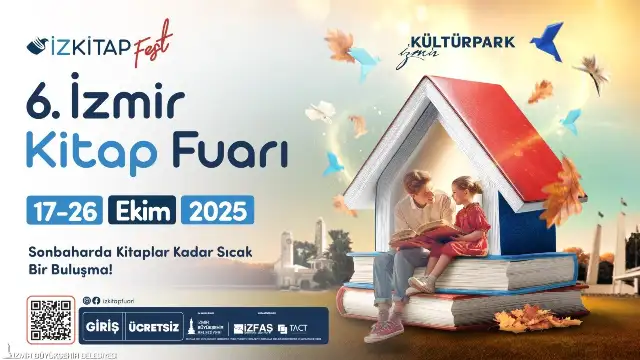 6. İzmir Kitap Fuarı kitapseverlerle buluştu