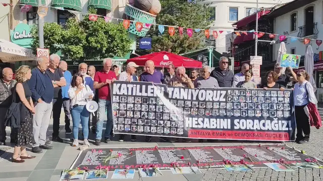 Antalya’da 10 Ekim Katliamı’nın 10. yılında anma: Bu karanlığı yeneceğiz
