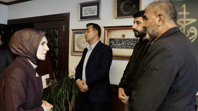 Bakan Göktaş, Rojin Kabaiş’in babasıyla görüştü: Sürece dair kararlılığımızı ifade ettik