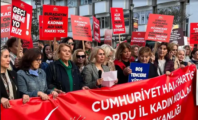 Ordu'da "boş tencere" eylemi: Yoksulluğun bile cinsiyeti var