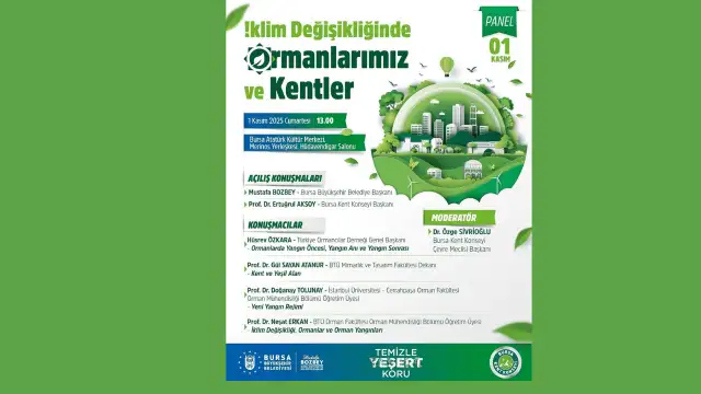 İklim değişikliği Bursa'da masaya yatırılacak